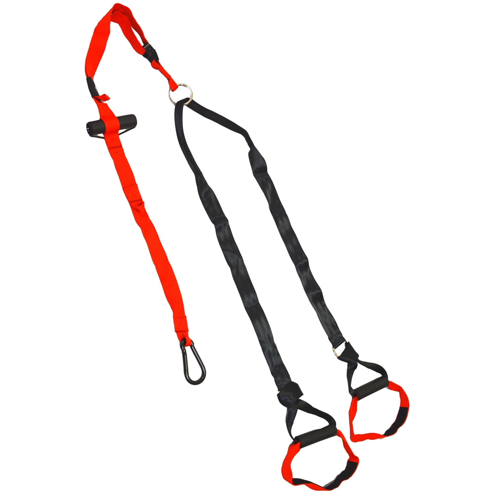 Pro Training Strap, Schwarz-Rot