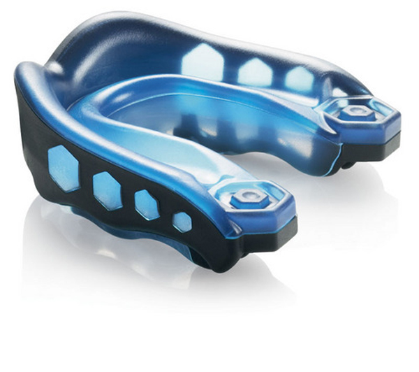 Shock Doctor Mouthguard Gel Max, Black-Blue