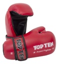 Top-Ten Pointfighter Handschuhe, Red