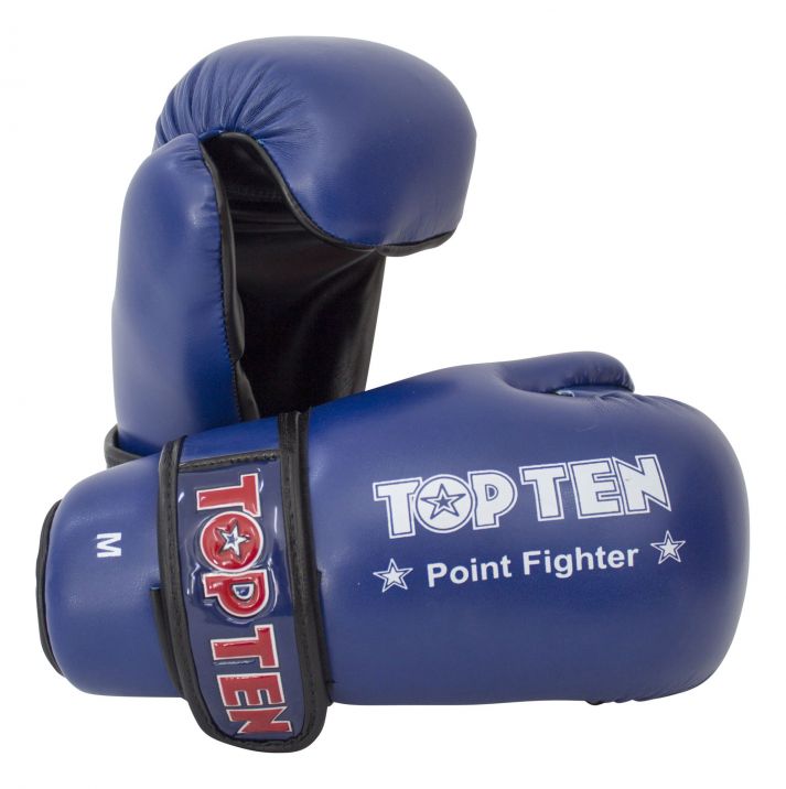 Top-Ten Pointfighter Handschuhe, Blue