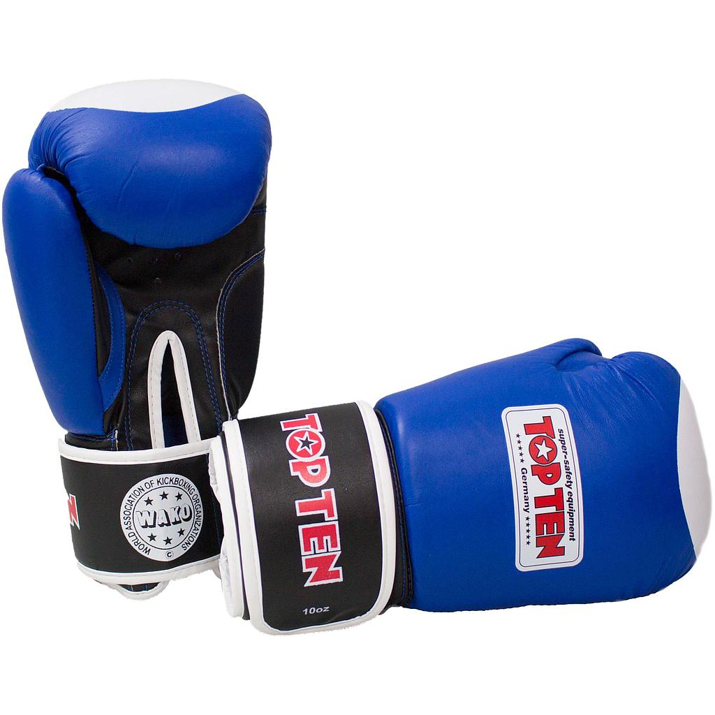 Top Ten Boxhandschuhe WAKO, Blau