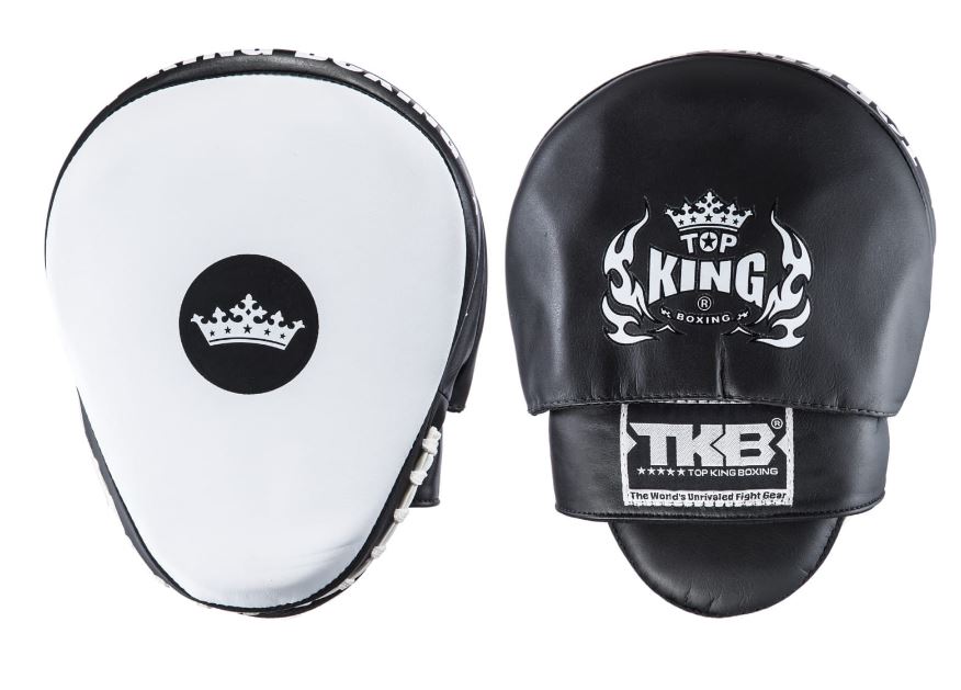 Top King Punch Mitts Super, Black-White