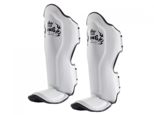 Top King Shin Guards, White