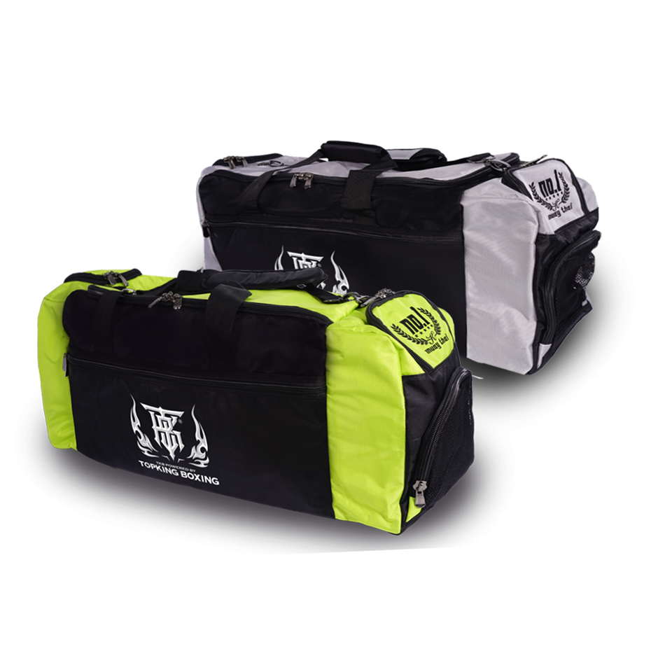 Top King Gym Bag, Black-Grey