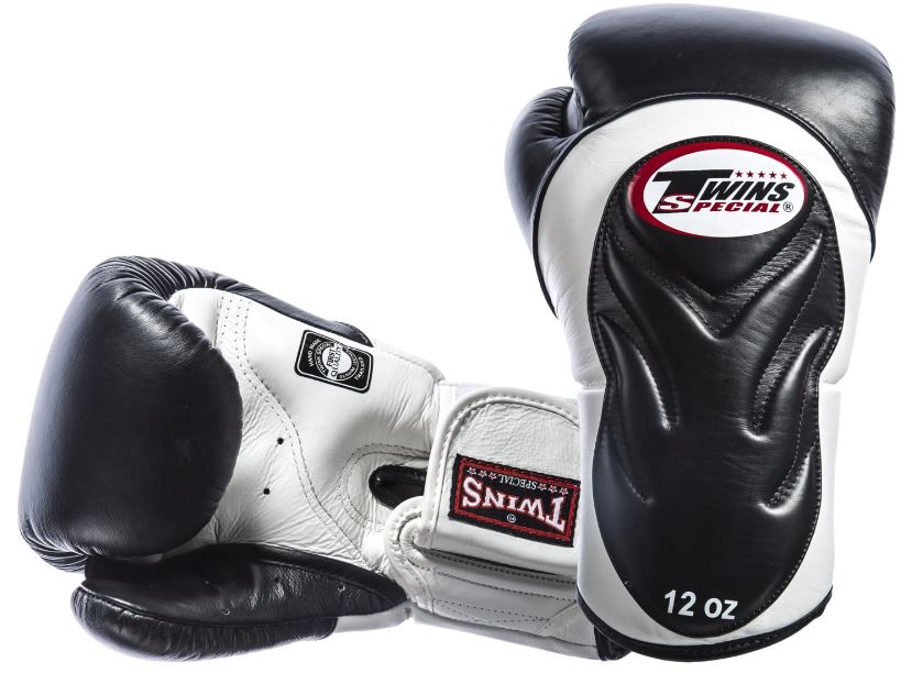 Twins Boxhandschuhe BGVL-6, Schwarz-Weiß