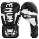 Venum Boxhandschuhe Elite, Schwarz-Weiß