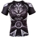 Venum Rash Guard Gladiator 3.0, Schwarz-Weiß