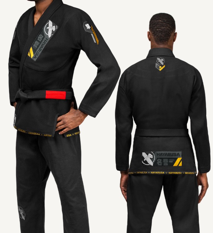 Hayabusa BJJ Gi Ascend Lightweight, Black