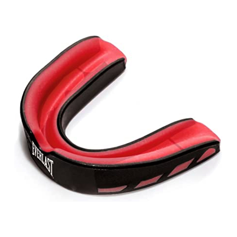 Everlast Mouthguard Evershield, Black-Red