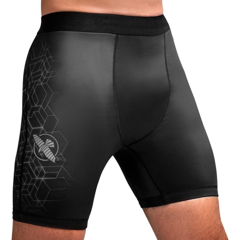 Hayabusa Compression Shorts Geo, Grau