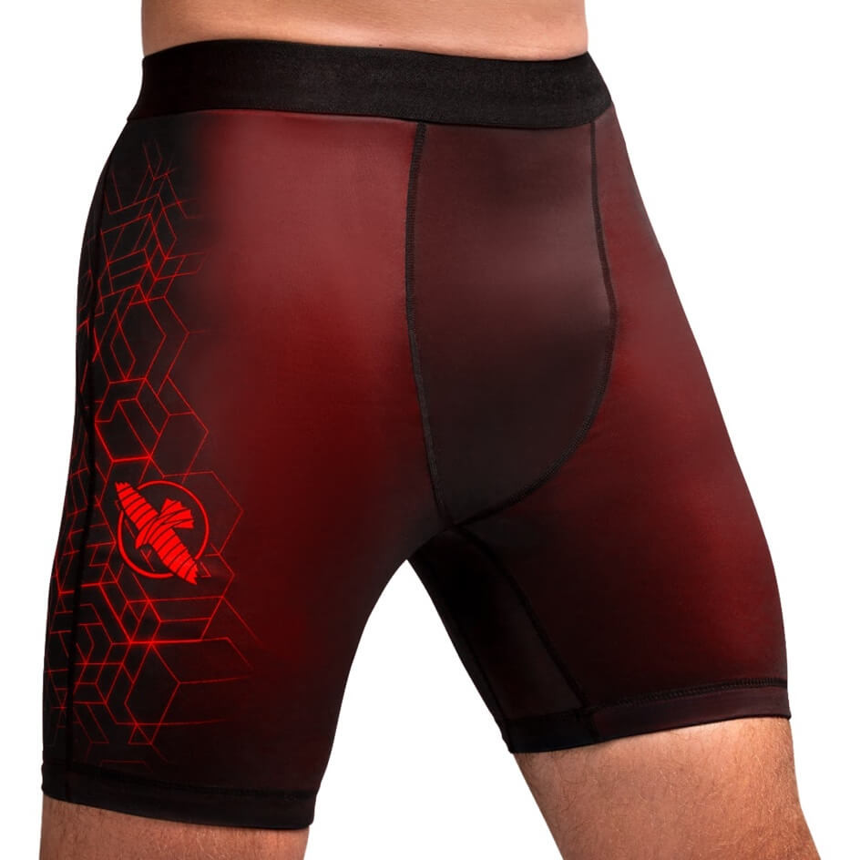 Hayabusa Compression Shorts Geo, Rot