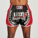 Leone Muay Thai Shorts Chiang Rai, Black-Silver