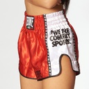 Leone Muay Thai Shorts Training, Red