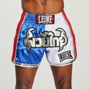 Leone Muay Thai Shorts Siam, Blau-Weiß