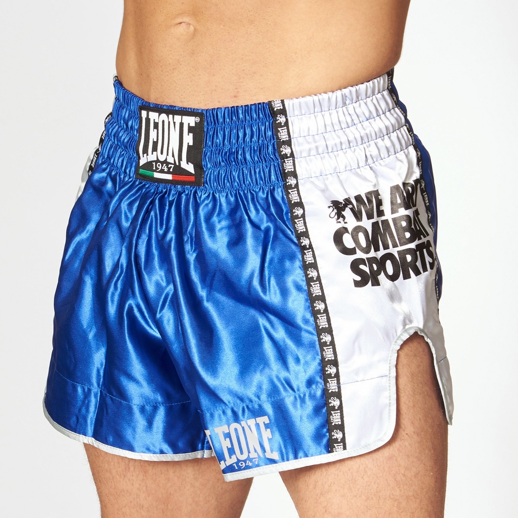 Leone Muay Thai Shorts Training, Blau