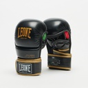 Leone MMA Handschuhe Sparring Essential 2, Schwarz-Gold