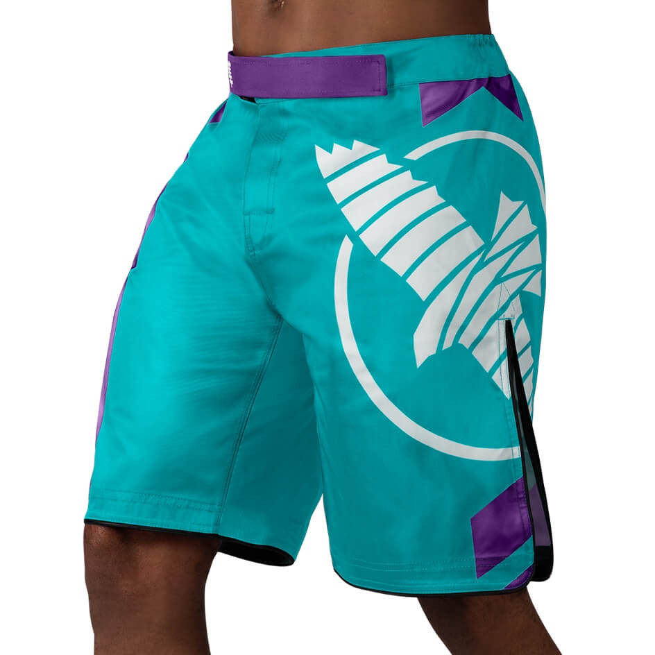 Hayabusa Fight Shorts Icon, Teal