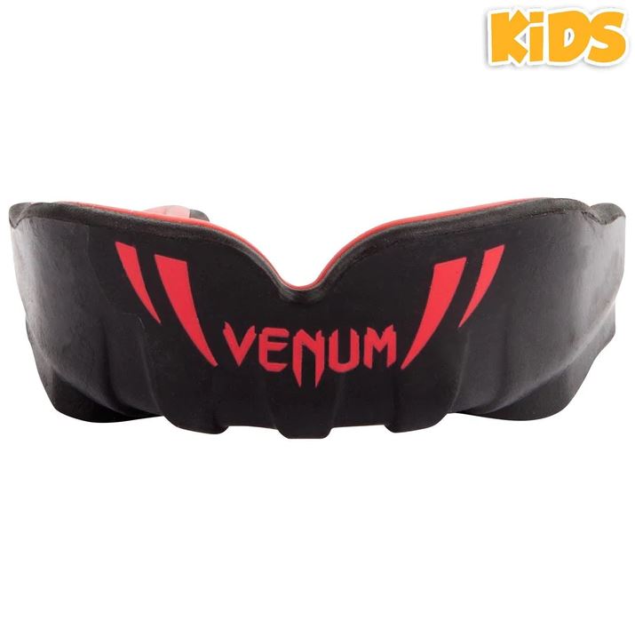 Venum Mundschutz Challenger Kids, Schwarz-Rot