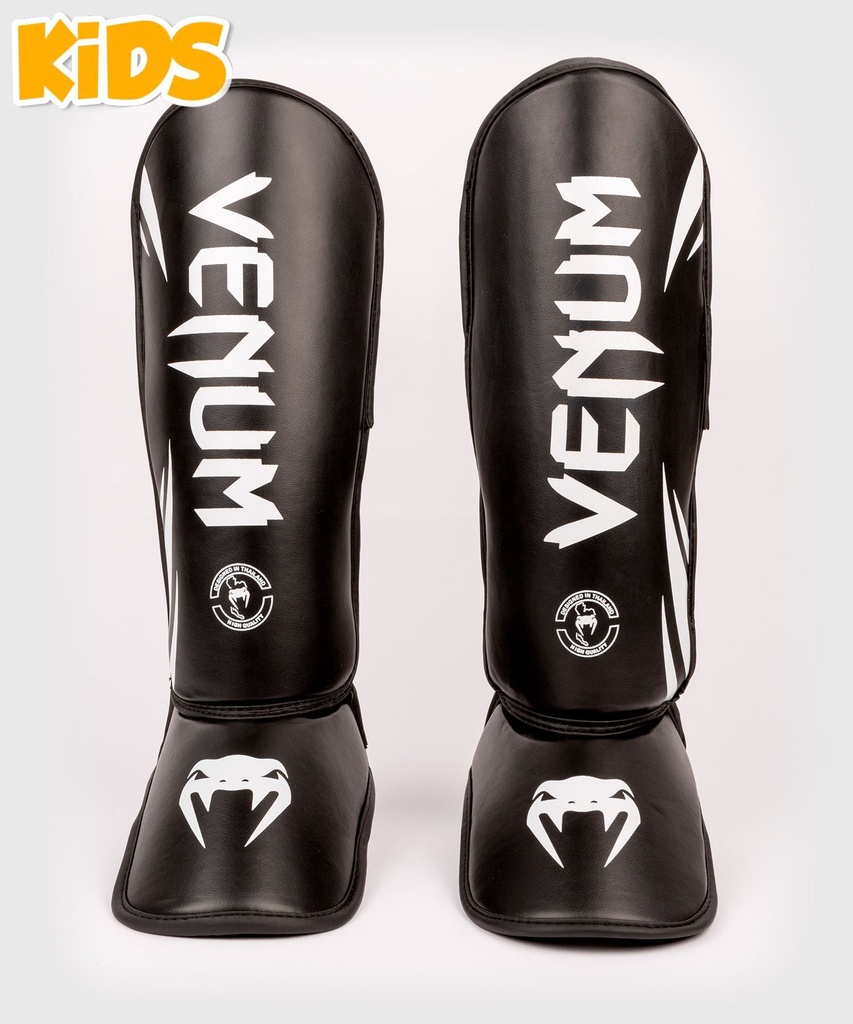 Venum Shin Guards Challenger Kids, Black-White