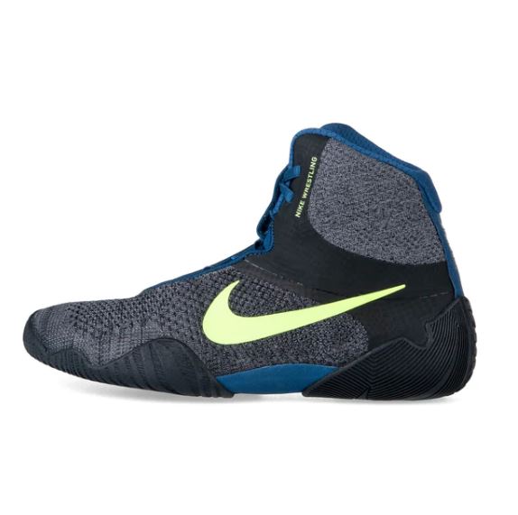 Nike Wrestling Shoes Tawa, Black-Gray-Blue