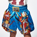 Leone Muay Thai Shorts Hero Junior, Blau