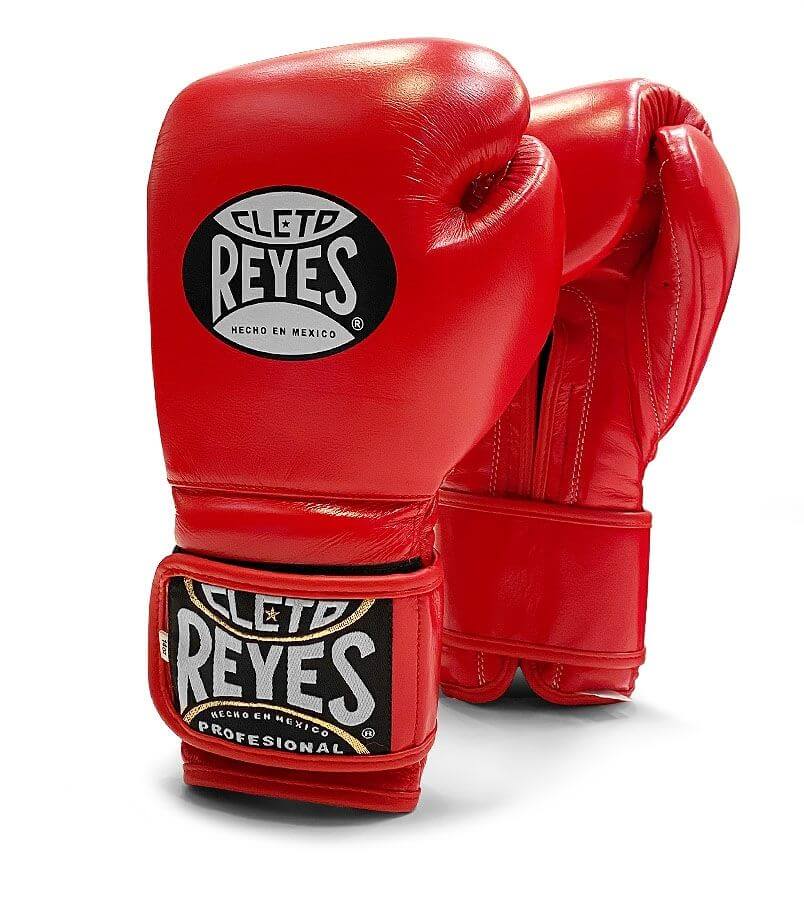 Cleto Reyes Boxing Gloves Training Velcro, Red