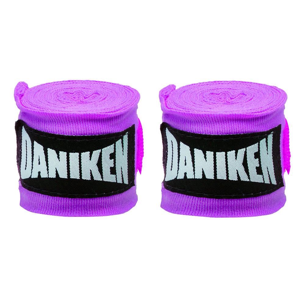 Daniken Hand Wraps 3.5m Semi-Elastic, Purple