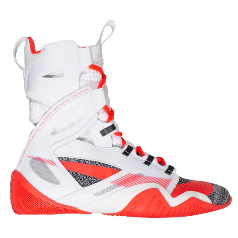 Nike Boxing Shoes HyperKO 2, White-Bright Crimson