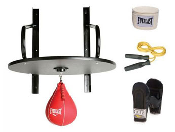 Everlast Speed Bag Kit, Schwarz
