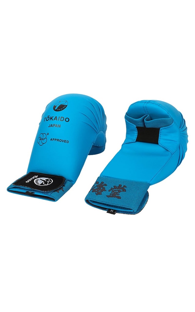 Tokaido Faustschutz Karate Kanji WKF, Blue