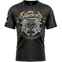 8Weapons T-Shirt Sak Yant Tigers, Black-Yellow