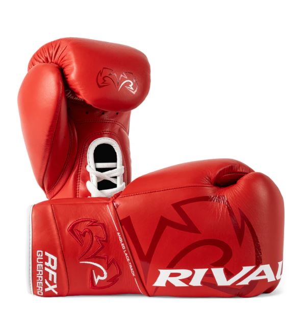 Rival Boxhandschuhe RFX-Guerrero Pro Fight HDE-F mit Schnürung, Rot