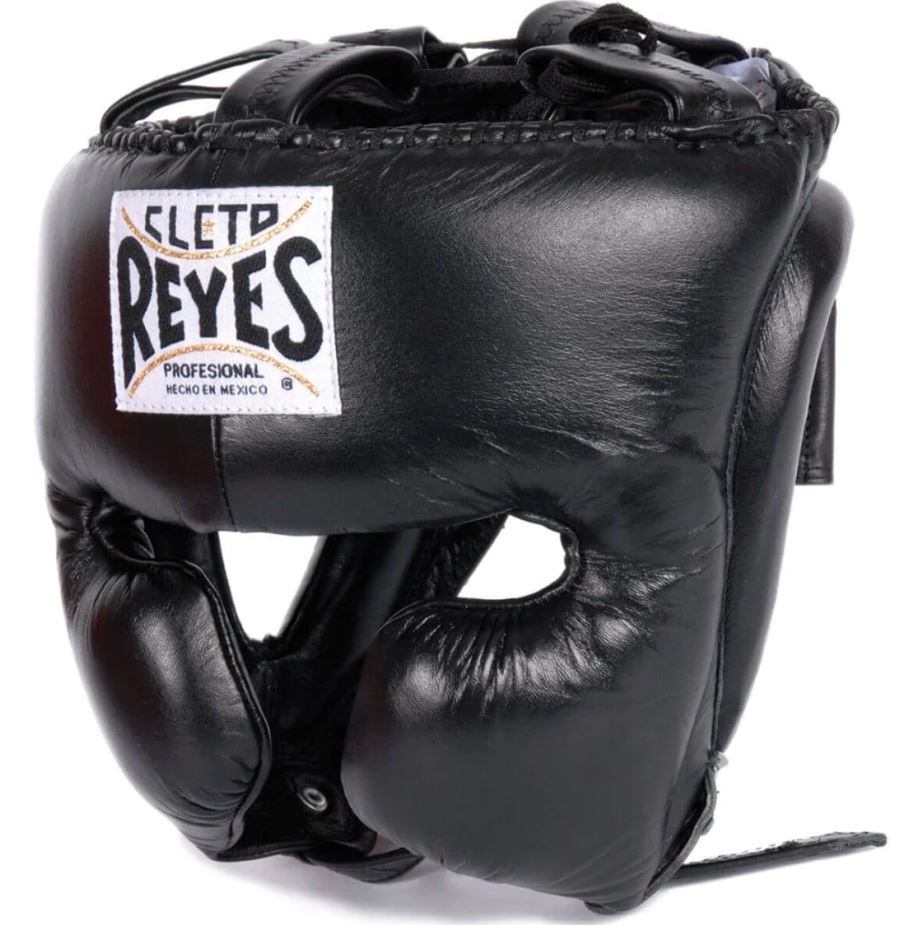 Cleto Reyes Kopfschutz mit Jochbeinschutz, Schwarz