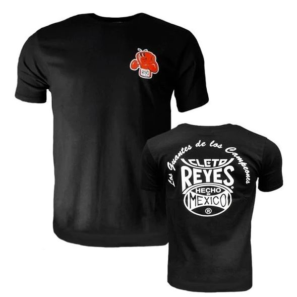 Cleto Reyes T-Shirt Logo, Black