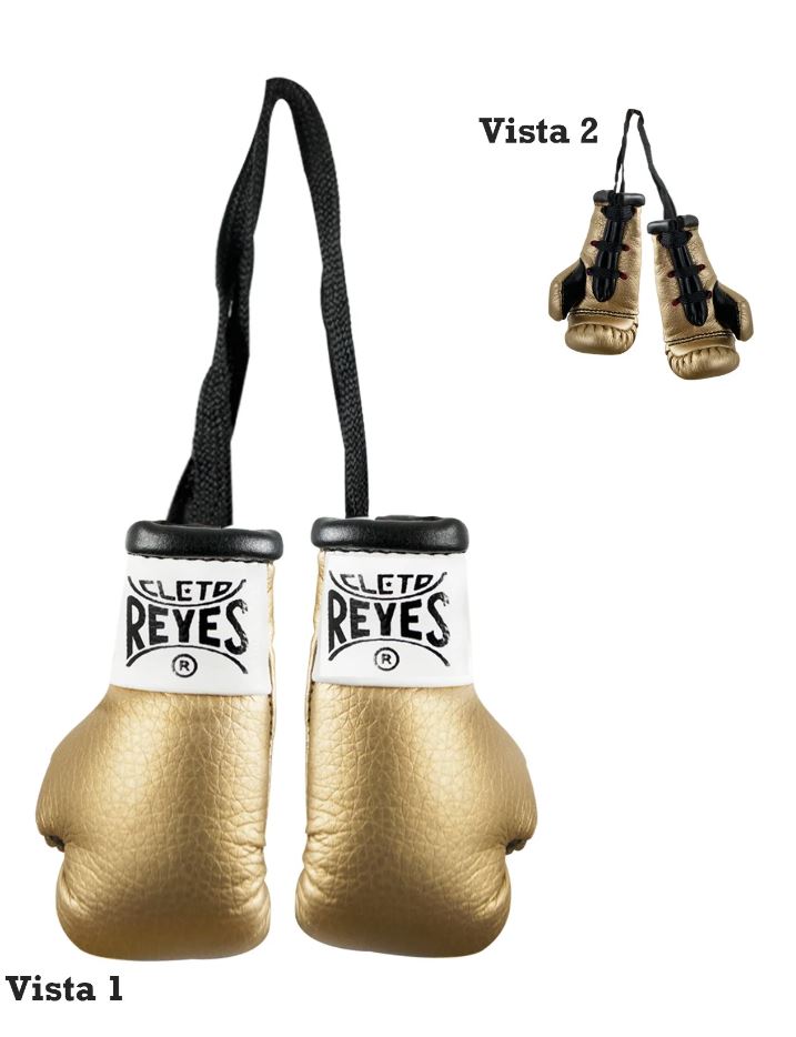 Cleto Reyes Mini Boxing Gloves, Gold