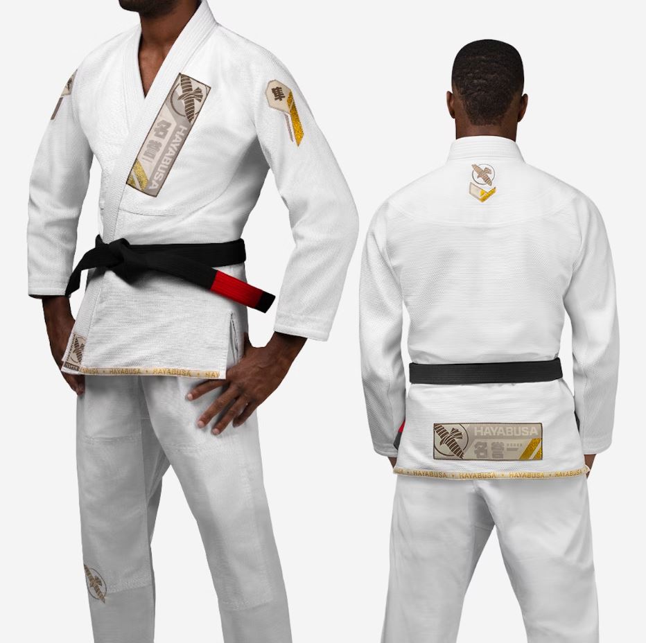 Hayabusa BJJ Gi Ascend Lightweight, Weiß