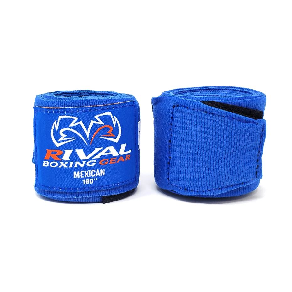 Rival Boxbandagen Mexican 3,5m, Blau