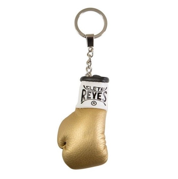 Cleto Reyes Mini Boxhandschuhe Schlüsselanhänger, Gold