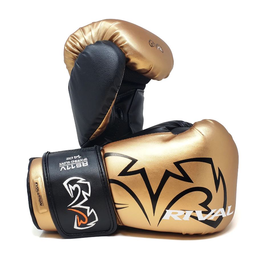 Rival Boxing Gloves RS11V Evolution, Gold