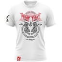 8Weapons T-Shirt Sak Yant Tigers, Weiß