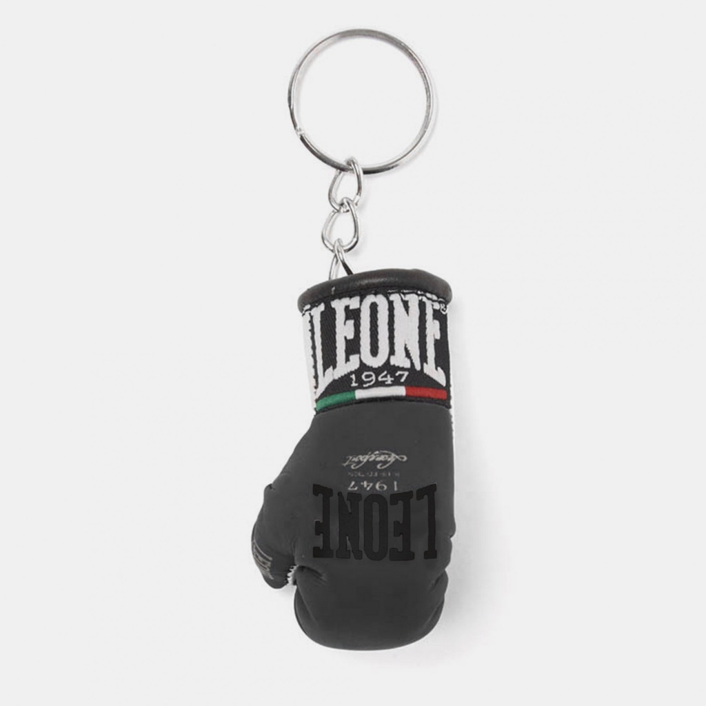 Leone Mini Boxing Glove Keyring, Black