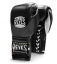 Cleto Reyes Boxhandschuhe Traditional Training mit Schnürung, Schwarz