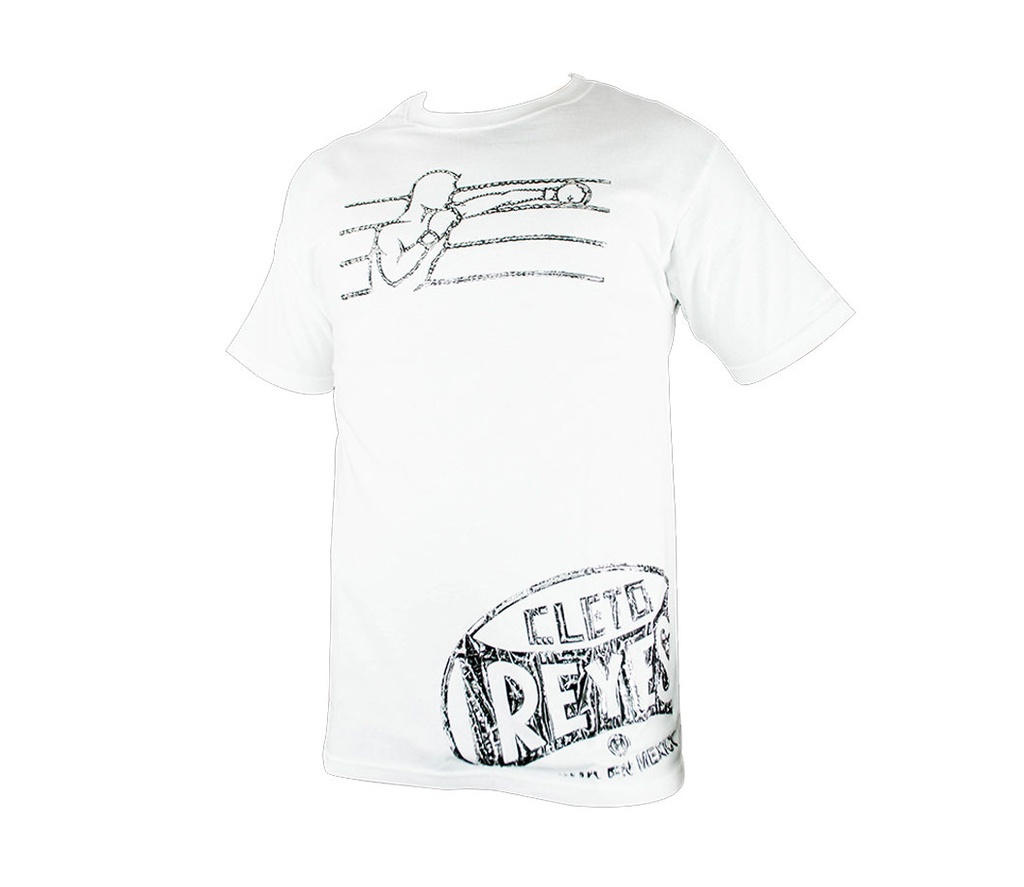 Cleto Reyes T-Shirt Fighter, Weiß