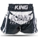 King Pro Boxing Muay Thai Shorts Endurance 4, Black-White