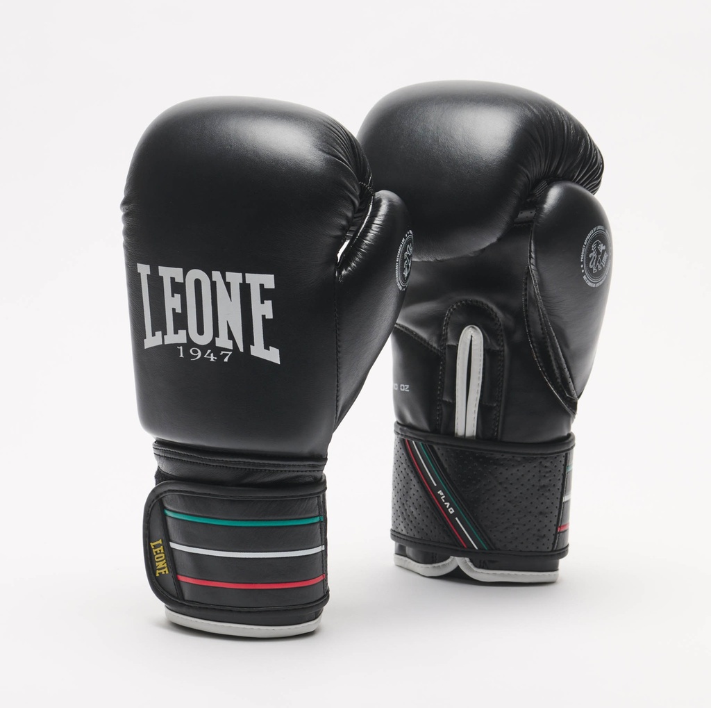 Leone Boxing Gloves Flag, Black