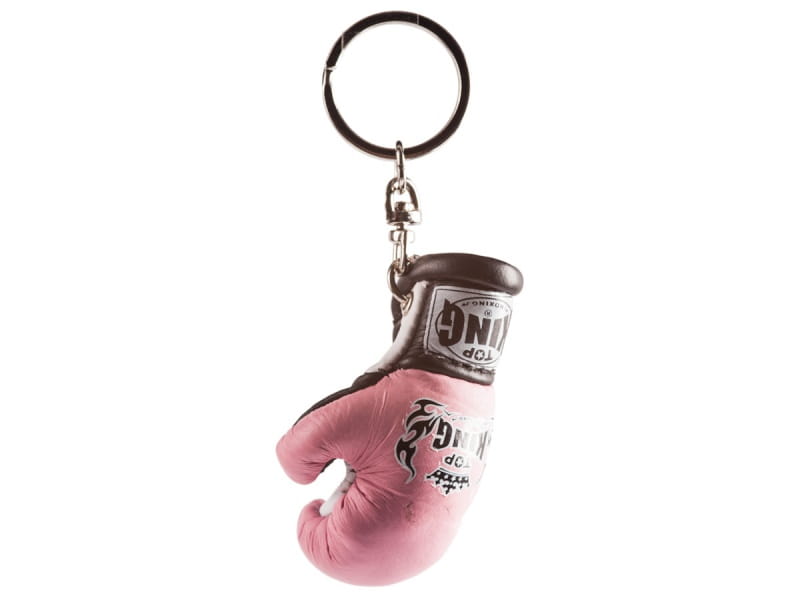 Top King Mini-Boxhandschuh Schlüsselanhänger pink