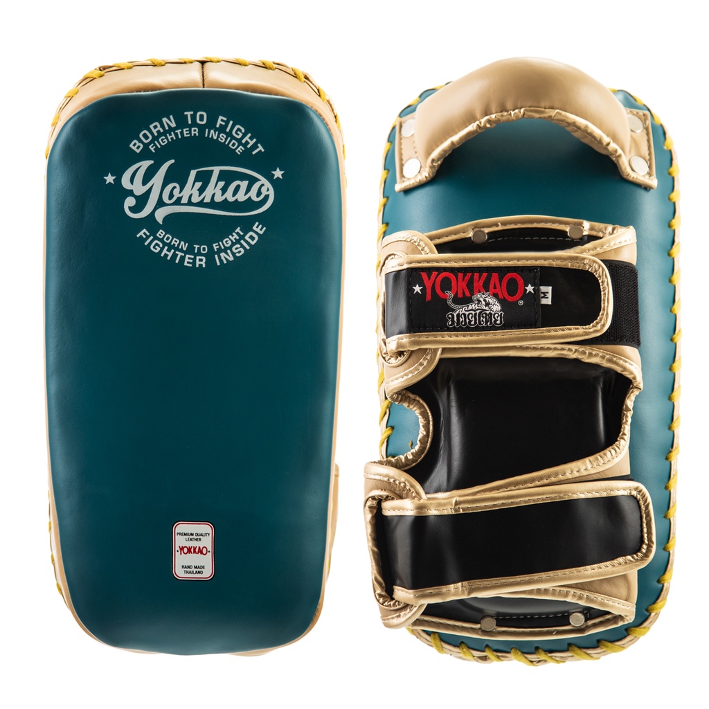 Yokkao Thai Pads, Blau-Gold