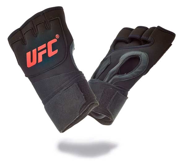 UFC Boxbandagen Gel Wraps, Schwarz-Rot