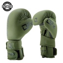 Quantum Boxing Gloves Q2X Leather, Green