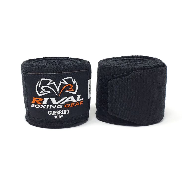 Rival Boxbandagen Guerrero 3,5m, Schwarz